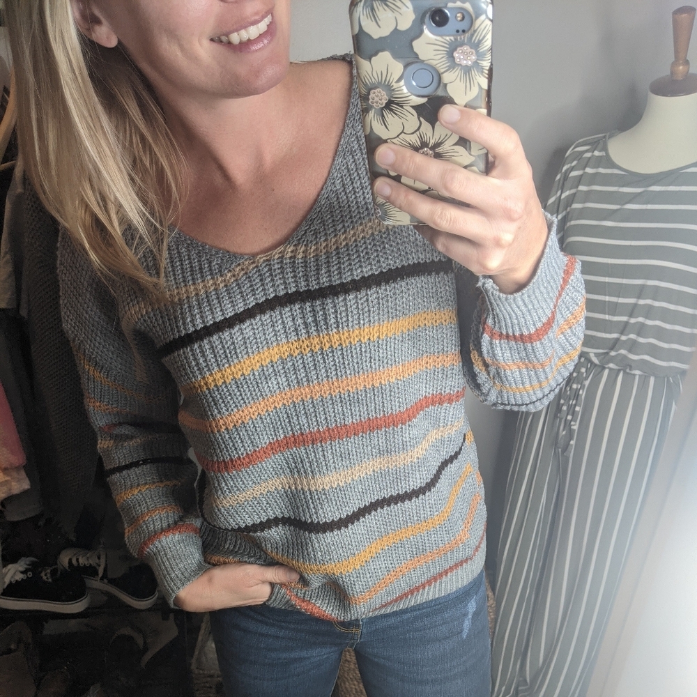 Stripe Sweater - Picture 2 of 2